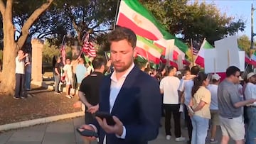 Reportero de CBS Austin se hace viral al negarse a ignorar a una multitud que elogiaba las acciones de Trump