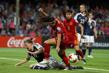 Frankie Brown y María Paz.