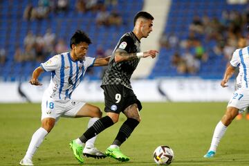 Gaku, durante el primer partido de la temporada. 