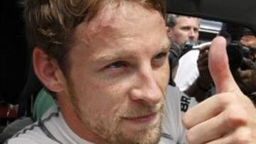 <strong>POLE.</strong> Button logra la pole en Mónaco.