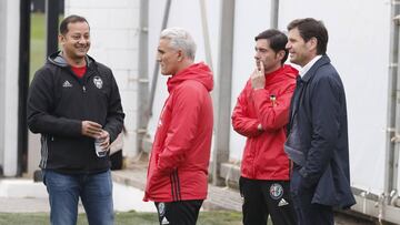 Anil Murthy, Rubén Uría, Marcelino y Mateo Alemany.