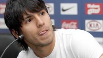 <b>CONVENCIDO. </b> Agüero se ha mostrado seguro de permanecer en el Atlético de Madrid.