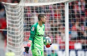 Ivan Cuellar of Leganes, during the Spanish League, La Liga, football match played between Atletico de Madrid and CD Leganes at Wanda Metropolitano Stadium on January 26, 2020 in Madrid, Spain.    26/01/2020 ONLY FOR USE IN SPAIN