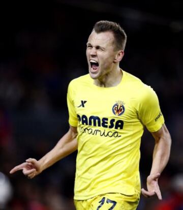 0-1. Cheryshev celebra el primer tanto del partido.