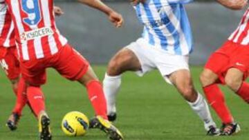 Un Atlético con más faltas y menos remates