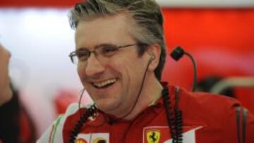 Pat Fry, responsable de ingenier&iacute;a de Ferrari. 