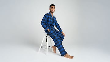 Pijama de invierno barato para hombre.