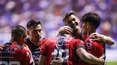 Puebla (2-3) Atlas: Resumen del partido