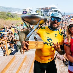 La World Surf League 2023 es de Caroline Marks y Filipe Toledo
