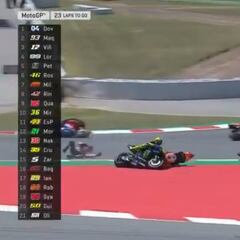 Así fue el 'strike' de Lorenzo