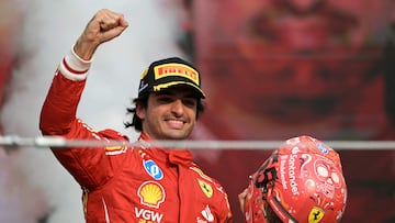 Carlos Sainz (Ferrari). Ciudad de México, México. F1 2024.
