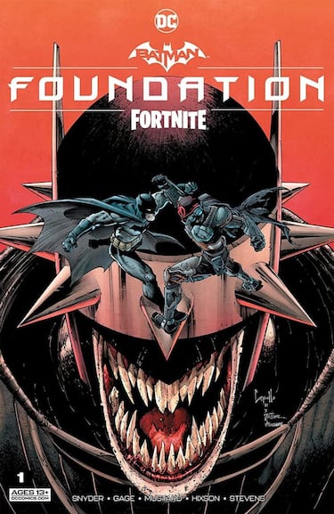 Cómic Batman/Fortnite: Fundación; skin Batman que Ríe, fecha de lanzamiento y más