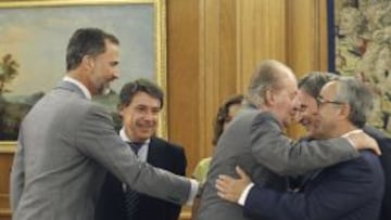 Recepci&oacute;n en La Zarzuela.