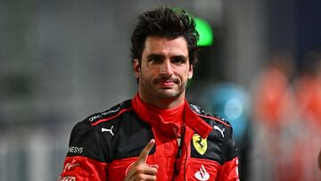 Carlos Sainz (Ferrari). Marina Bay, Singapur. F1 2023.