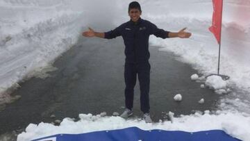 Nairo Quintana visit&oacute; la cima de Finhaut-Emosson, final de la decimos&eacute;ptima etapa del Tour de Francia 2016.