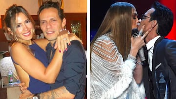 Shannon de Lima, Jennifer L&oacute;pez y Marc Anthony. Im&aacute;genes: redes sociales