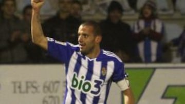 Yuri con la Ponferradina