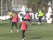 Las 3 jugadas con que Bale la rompió en el entrenamiento