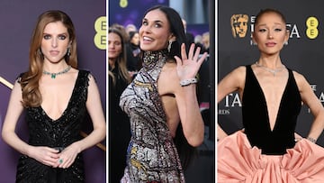 Demi Moore, Anna Kendrick, and Ariana Grande stun with show-stopping looks on the 2025 BAFTA red carpet