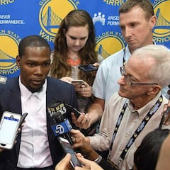 Stephen Curry: "Durant tomó la mejor decisión: los Warriors"