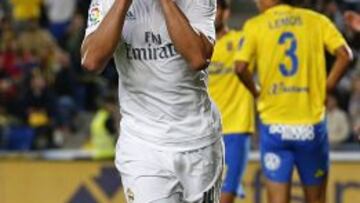 Casemiro celebra su gol ante Las Palmas