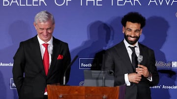 Mohammed Salah, who just won Footballer of the Year is looking forward to playing Real Madrid in the Champions League final, says it's about revenge.