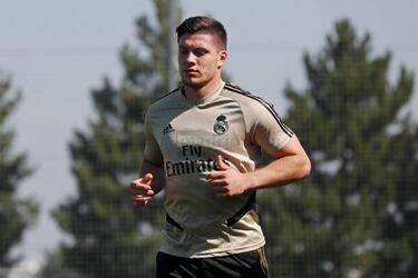 Jovic busca renacer con una nueva rutina de entrenamiento