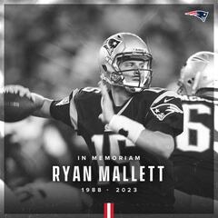 Luto en la NFL: muere Ryan Mallett, suplente de Tom Brady, a los 35 años