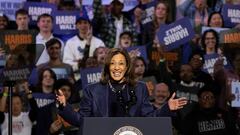 What religion do Trump and Harris profess and which states are most favorable to their religious beliefs?