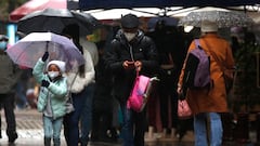 Lluvia en Santiago: a qué hora empieza a llover, cuánta agua caerá y cómo es el sistema frontal