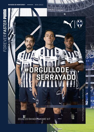 Rayados presentó sus armaduras del Apertura 2018