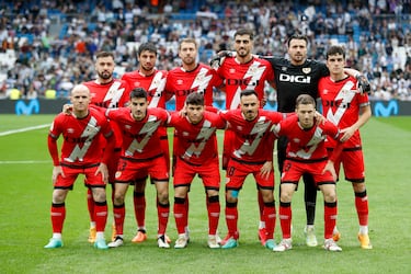 Unai López, Comesaña, Lejeune, Catena, Dmitrievski, Camello; Isi, Óscar Valentín, Fran García, Álvaro García y Balliu.