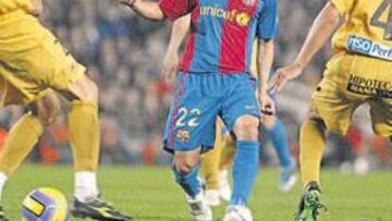 <b>PRECEDENTE. </b>El Nàstic jugó el partido de la primera vuelta en el Camp Nou y perdió 3-0. Tiene dos oportunidades para vengar aquello.