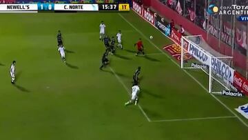 Los 4 últimos goles de Scocco, el delantero que quiere Hoyos