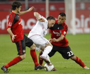 Arturo Vidal protagonizó duros enfrentamientos con Franck Ribery. Ahora serán compañeros.