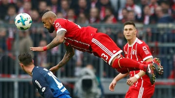 Golazo de Vidal y Bayern que remonta para ser aún más líder