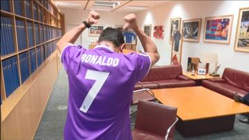 See Madrid fan Tomás Roncero as Cristiano scores derby hat-trick