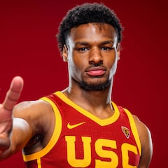 Estos son los 5 equipos favoritos para reclutar a Bronny James en el Draft de la NBA 2024