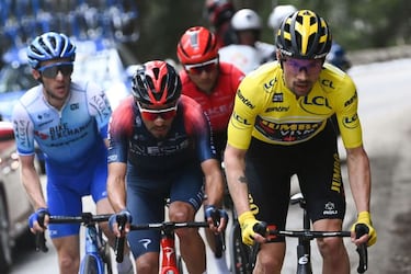 Roglic estrena su casillero esta temporada con poderío