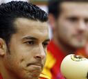 Pedro no siente más presión en la Selección que en el Barcelona
