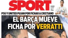 Más Verratti en las portadas de Barcelona