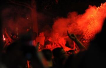 La ciudad de Sevilla salió a la calle a celebrar el título de campeones de la Europa League.