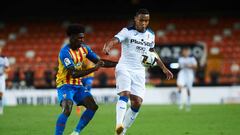 Luis Fernando Muriel durante un amistoso de pretemporada de Atalanta ante Valencia.