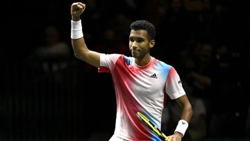 Auger remonta ante Rublev: a la final contra Tsitsipas