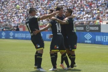 Las mejores imágenes del clásico Universidad Católica - Colo Colo