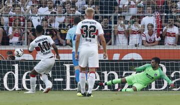 Las mejores imágenes del Stuttgart-Atlético de Madrid