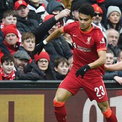 Luis Díaz debuta en Liverpool con una asistencia en FA Cup
