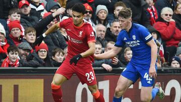 Luis Díaz debuta en Liverpool con una asistencia en FA Cup