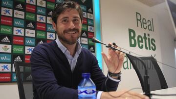 Víctor Sánchez del Amo en rueda de prensa.