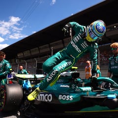 “Alonso no me sorprende, le dejas en paz y sabe qué hacer”